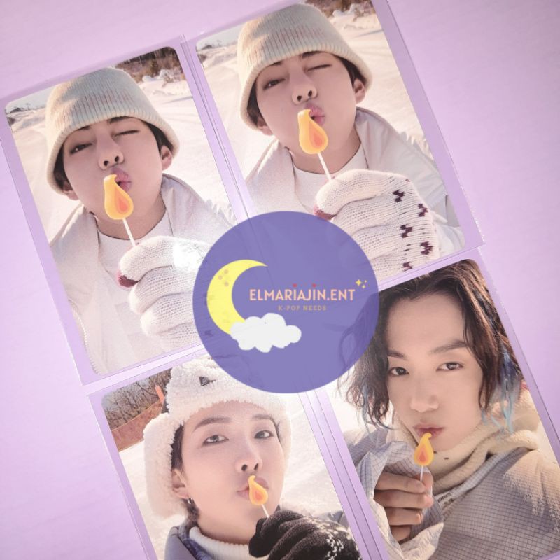 [READY STOCK] OFFICIAL 6 Cut Film Jungkook, Yoongi Suga, Jimin, PC RM Namjoon Winter Package Winpack