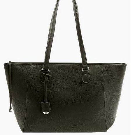 ⅍ TAS WANITA Tas Shopper Bag Leather Stradivarius /TAS TOTE BAG ℮