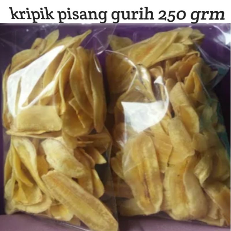 

kripik pisang gurih 250 grm