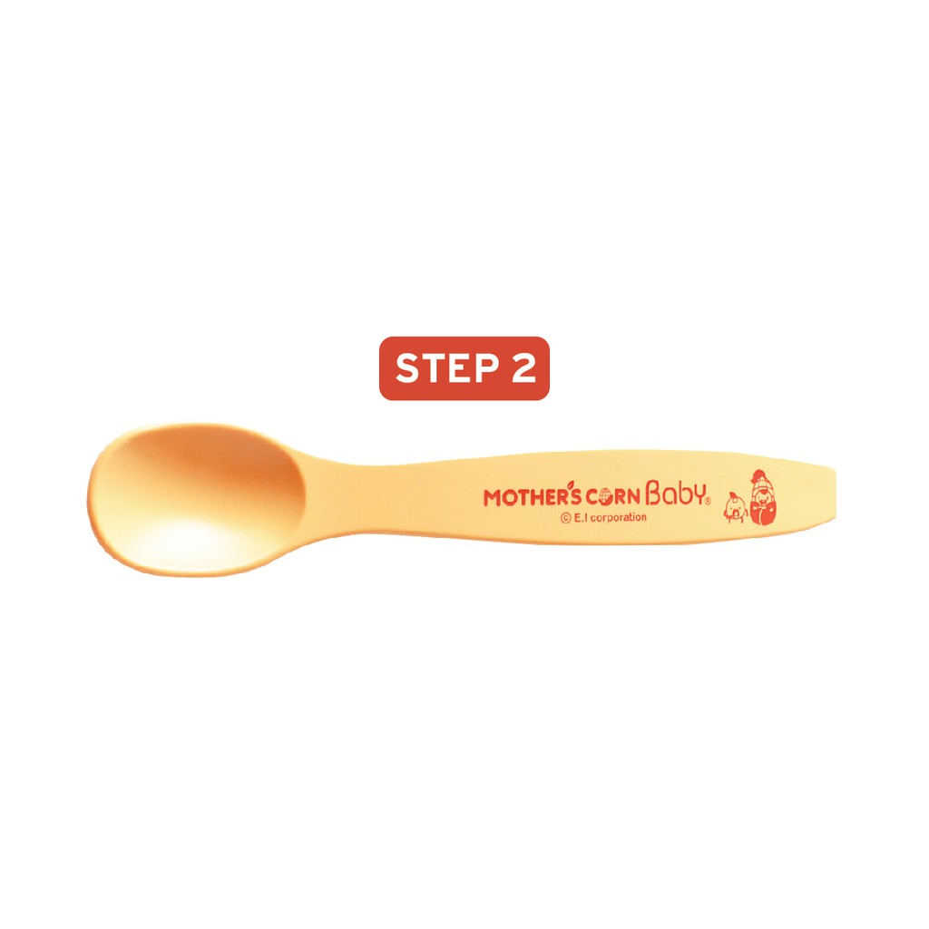 Mother's Corn Baby Feeding Spoon 2 Sendok Makan Bayi