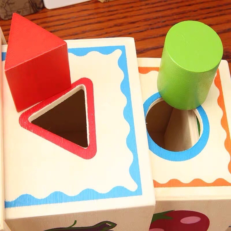 wooden stacking boxes - mainan susun kotak - mainan edukasi anak - kado anak - hadiah anak