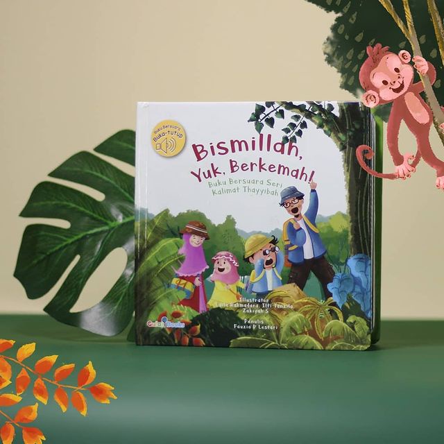 Sound Book Buku Bersuara Edukasi Anak Islami Bismillah Yuk Berkemah Buku Cerita Anak Islami Balita