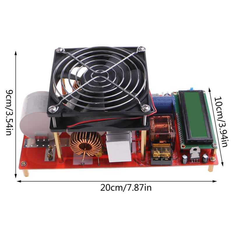 Bt 48A 48-53V 2000W ZVS Induction Heater Modul Papan Pemanas Flyback Driver Heater