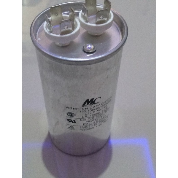 Capacitor ac MC 40uf