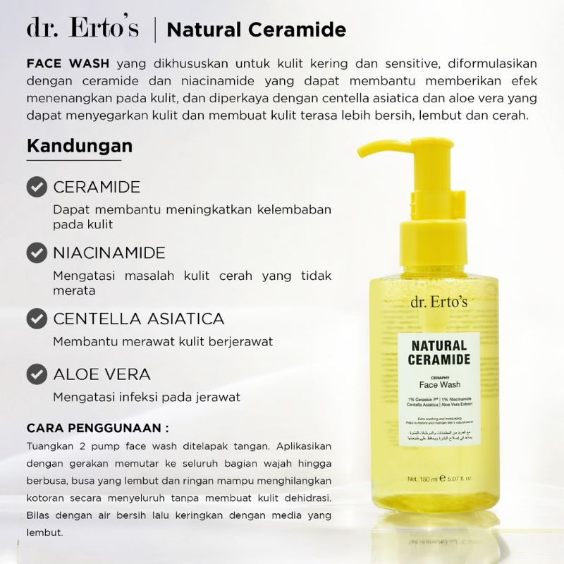 dr. Erto's NATURAL CERAMIDE Ertos Makassar