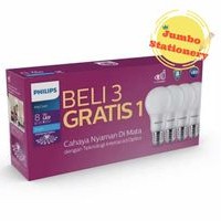 Philips MultiPack MyCare LedBulb 8w 6500K Putih