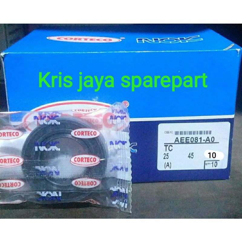 oil seal seri Tc 25 45 10 (nok), Tc 25 45 10 (tto),Tc 25 45 11 (tto),Tc 25 45 8 (nok),Tc 25 45 9 (no
