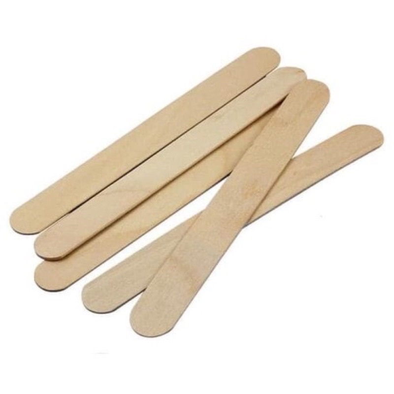 Wooden Tong Depressor Spatula Lidah Kayu Tongue Spatel #AMG