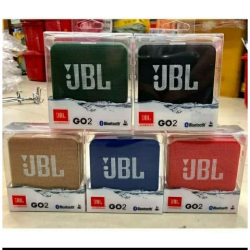 Speaker Bluetooth JBL GO 2 Portable Wireless Speaker Aktif Bluetooth JBL