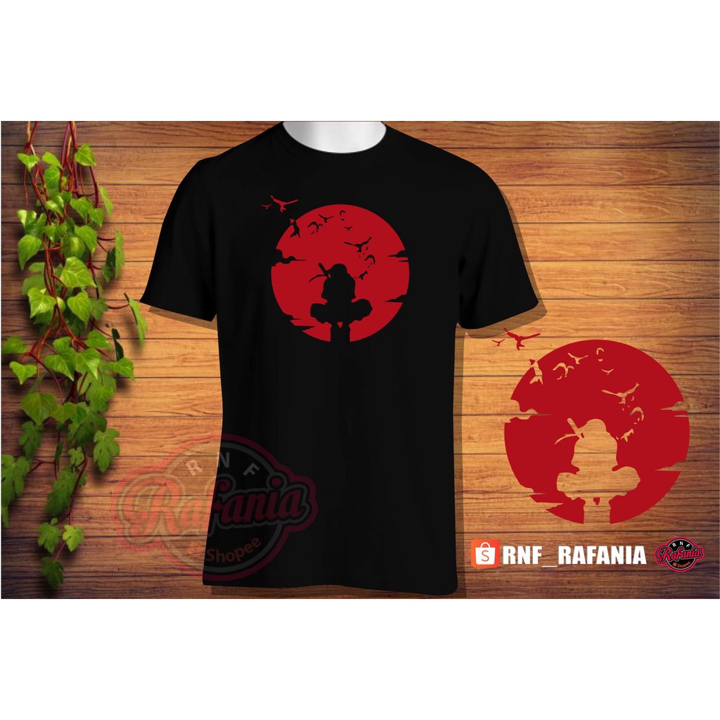 Kaos Anime Itachi Kaos naruto Kaos Distro Pria Wanita Kaos Karakter Jepang