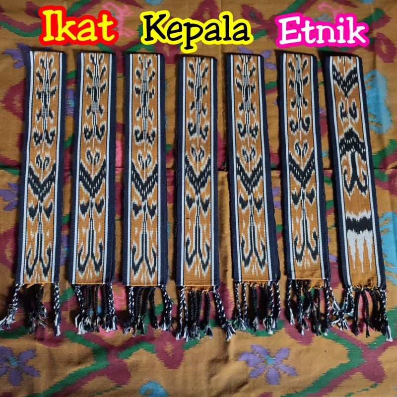 Ikat kepala Etnik Tenun, Kain Tenun