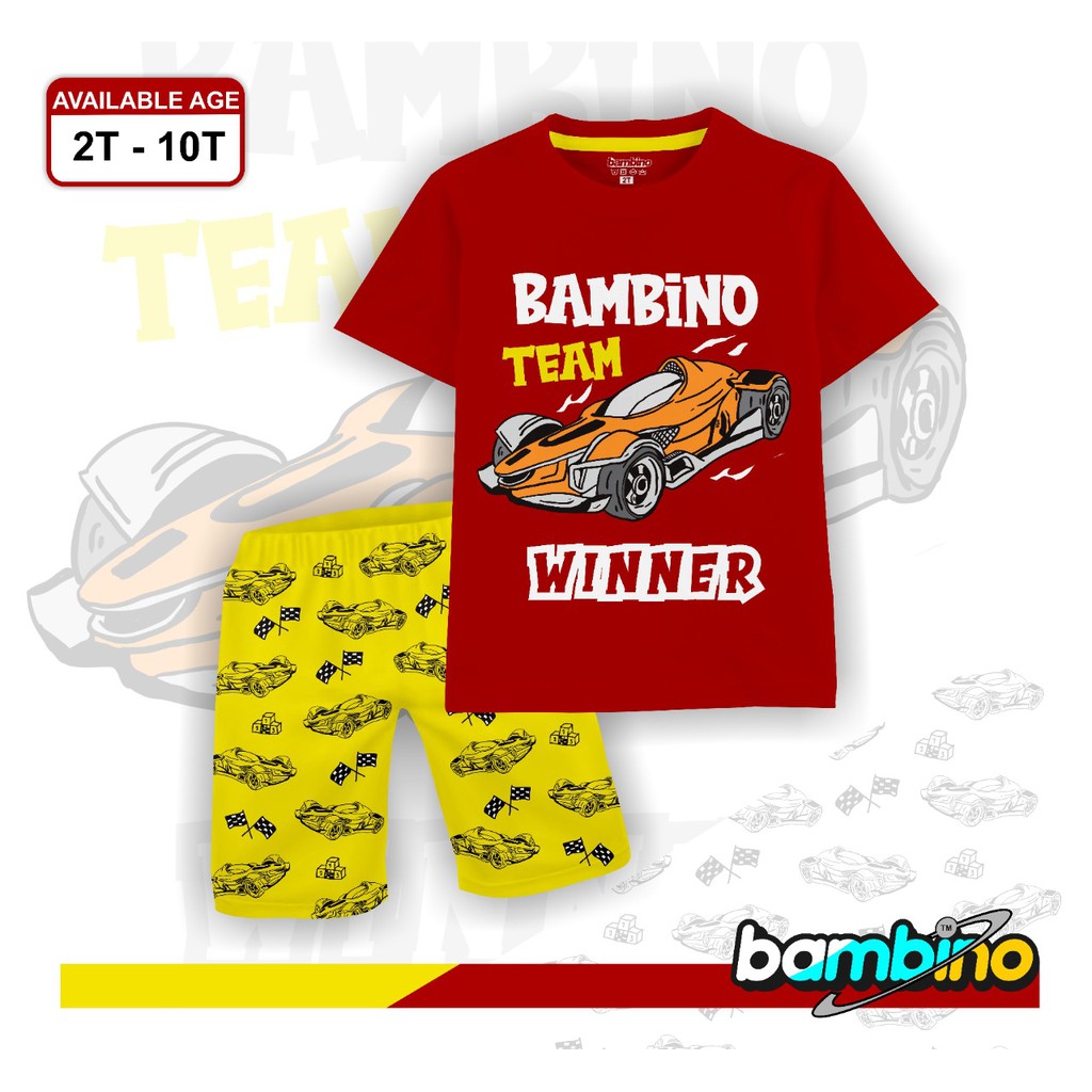 STELAN KAOS  ANAK  LAKI LAKI ORIGINAL BAMBINO  JUNIOR COTTON 