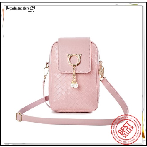 ♥DPS829♥T106 COD Dompet Hp Wanita Dompet Slempang Import Real Pict Dompet hp/tas hp