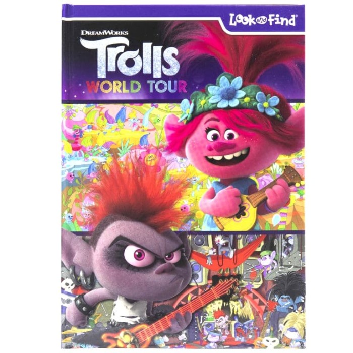 RSPS Book Look and Find Trolls World Tour Buku Look & Find Trolls World Tou