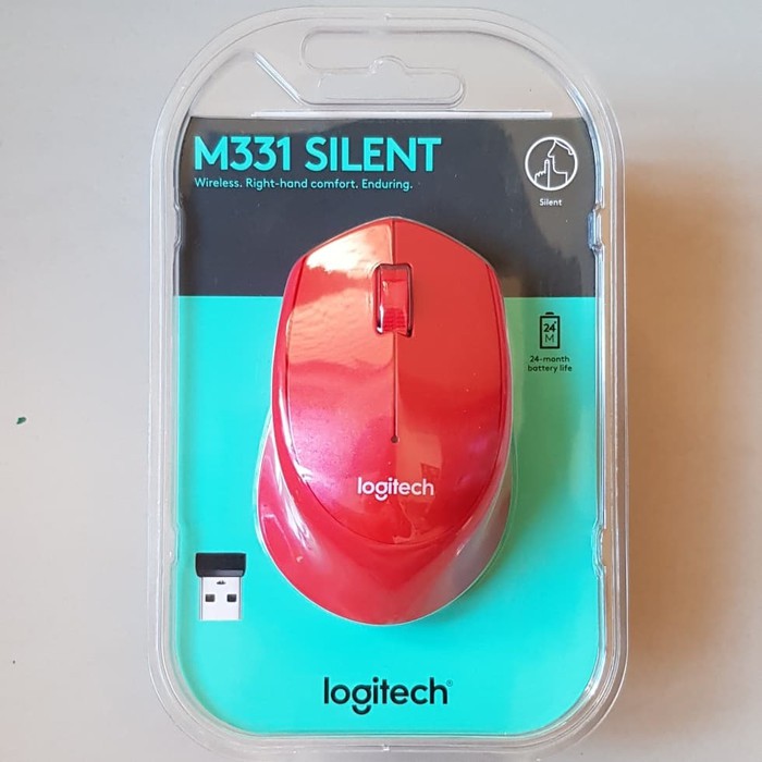 Logitech M331 Silent Wireless Original &amp; Resmi