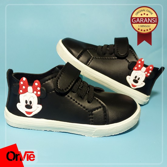 Sepatu Kets Anak Perempuan Mickey Mouse | Sepatu Onvie Kids