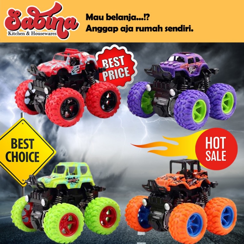 Mainan Anak Dewasa Diecast Mobil Jip Off Road 4Drive Kolesksi