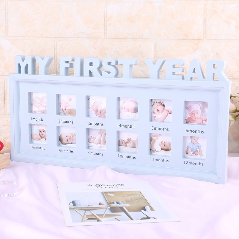 Mary Bingkai Foto Bayi 0-12 Bulan Bahan Plastik Untuk Souvenir