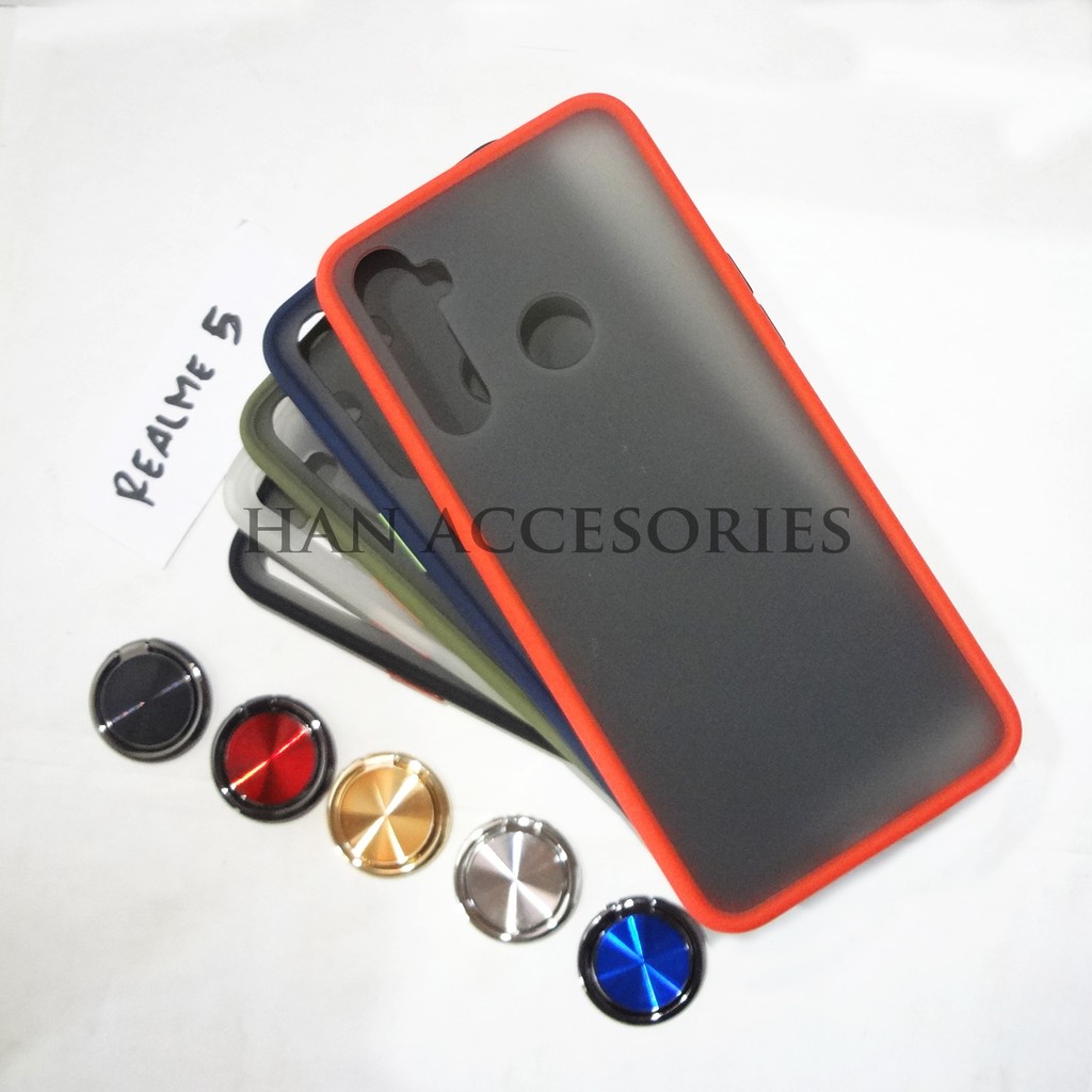 Realme C11/C12/C15/5/5i/5 Pro/C3/6/6 PRO/7 Case Fuze Dove / Hardcase / Matte Colour