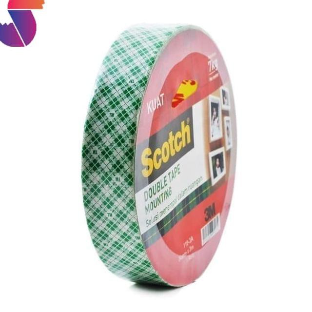 

Maret SCOTCH 3M DOUBLE TAPE 3M MOUNTING 1" X 3M SCOTCH 110-3A INDOOR 7KG BSR-25