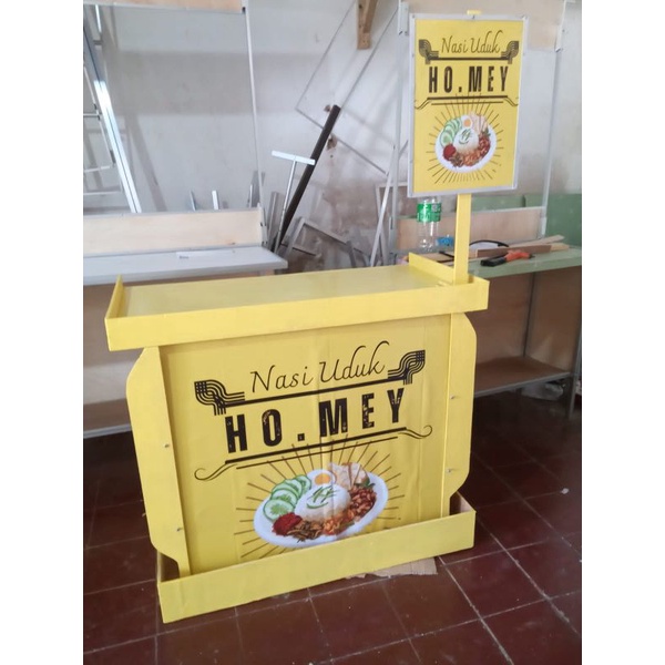 BOOTH PORTABLE MEJA LIPAT JUALAN EXTRA JUMBO