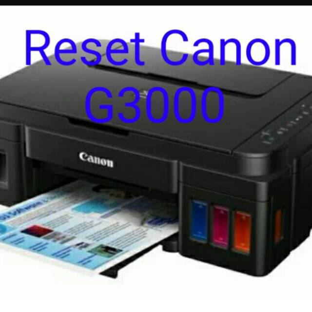 Reset Canon G3000 Unlimited One PC
