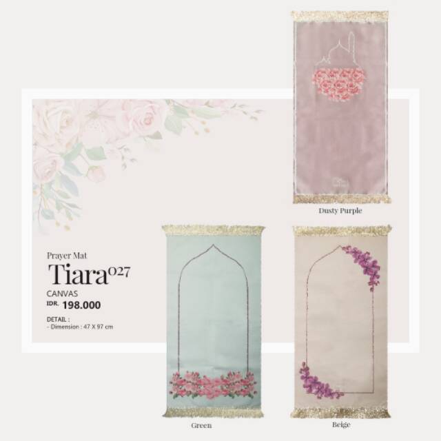 SAJADAH TATUIS TIARA 027