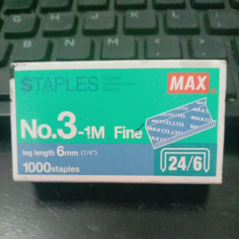 

Refill Staples / Isi Staples max No.3-1 atau 24/6