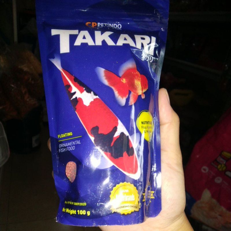 Takari Fish Food 100 gram pakan untuk segala jenis ikan hias