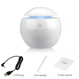 Taffware Minimalist Air Ultrasonic Aroma Humidifier - HUMI K-003-1 - White