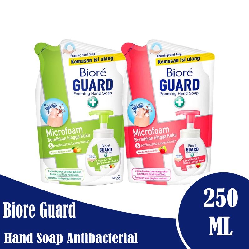 BIORE Hand Wash Foam Refill Sabun Cuci Tangan 250 Ml