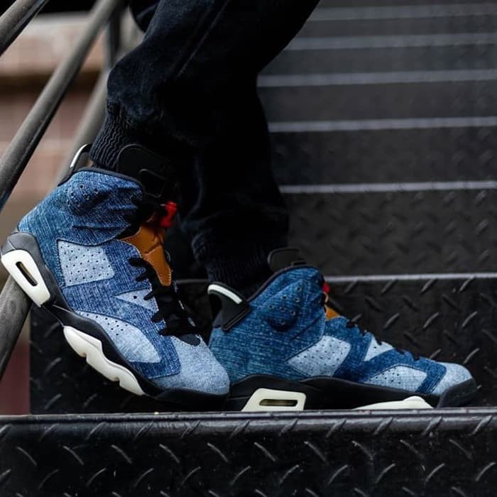 levi's air jordan 6s