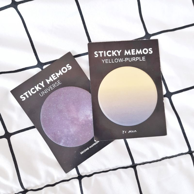 

Circle Aesthethic Sticky Memo | Aesthetic, Cute Sticky Notes