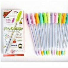 

balpen/bolpoint/balpen zebra pic candy tinta hitam (12pcs)