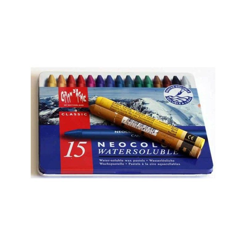 

Crayon Carandache 15 Warna Neo 1 / Neo 2