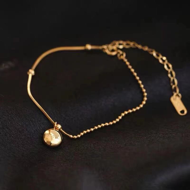 Gelang Titanium Lucky Hoki Keberuntungan Premium Korea Fashion Style