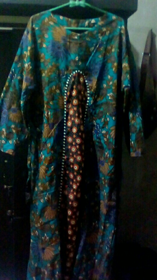 Gamis Batik Sriwedari Maxi Ori Size Xl Ld 110 Dan Xxl Ld 120 Cm Asli Pekalongan Resleting Belakang