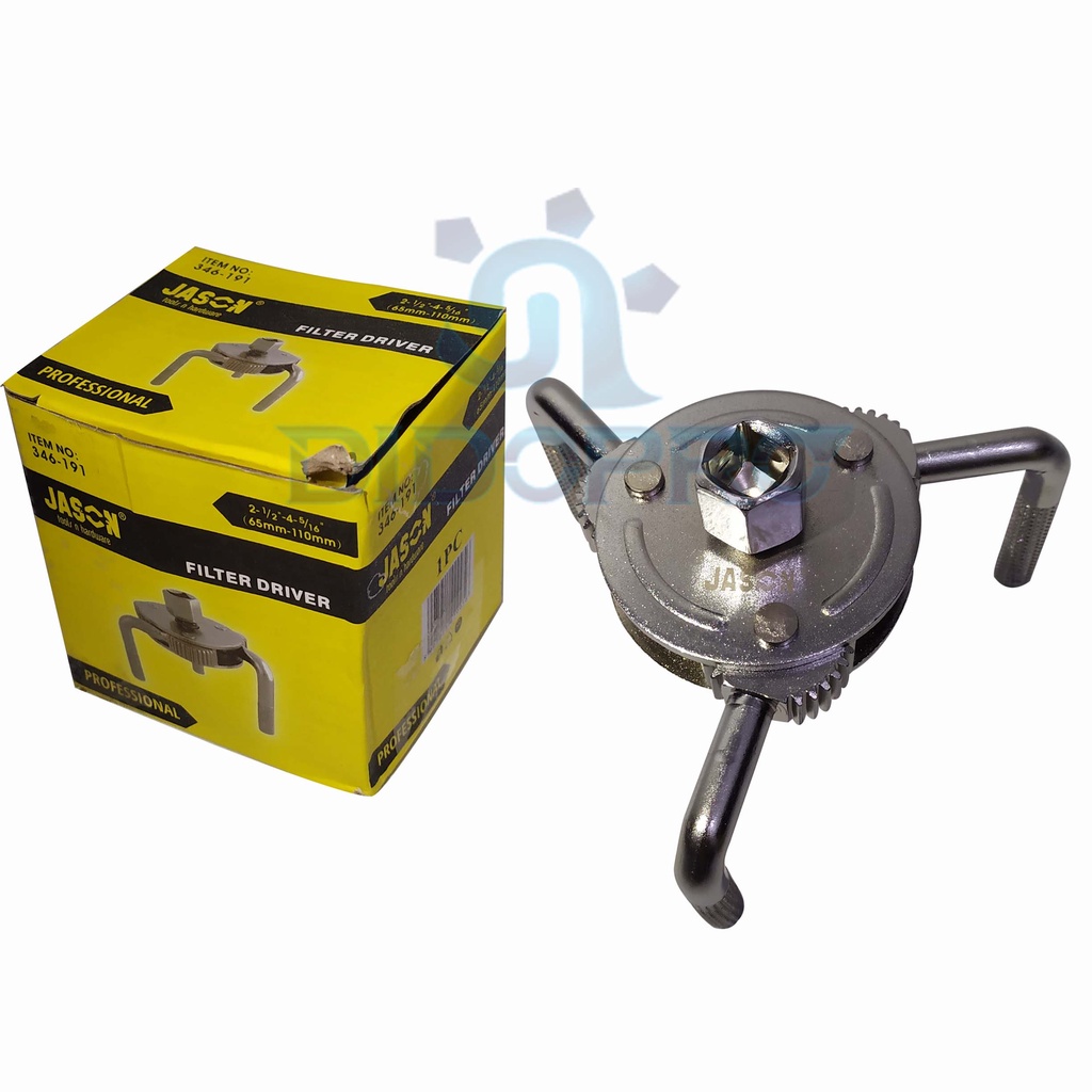 JASON Kunci Oli Filter 2 Arah 3 Kaki Two Way Oil Filter Wrench JASON