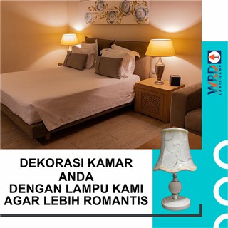 Lampu Tidur Meja  Kamar  Rumah Ruang Tamu Hotel Hias Hiasan  