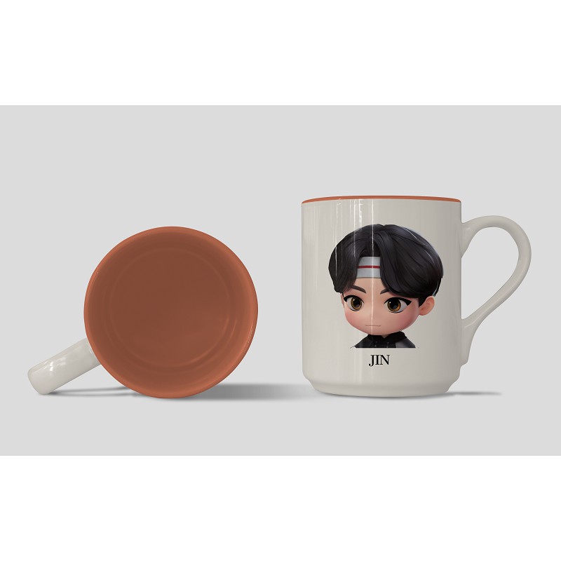 Gelas Warna Dalam TinyTan -  Jin Tinytan - Mug Tinytan - Gelas Tinytan