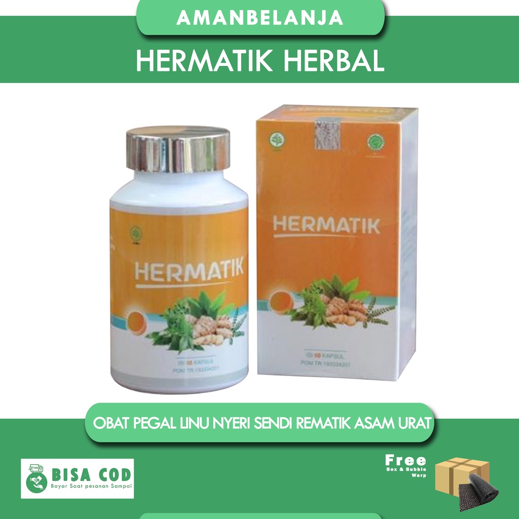 HERMATIK HERBAL OBAT PEGAL LINU NYERI SENDI REMATIK ASAM URAT