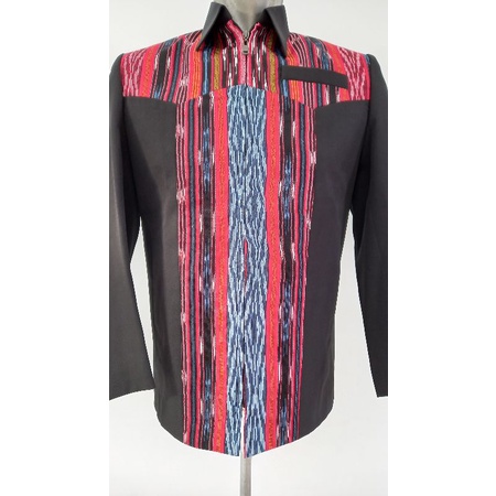 Jas Jaket Ulos / Jasket motif Ulos Sumatera / Jas semi jaket tenun ulos