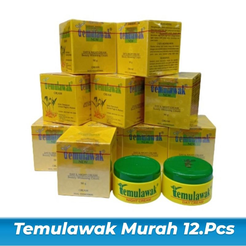 Lusinan // Cream Temulawak Murah 12.pcs