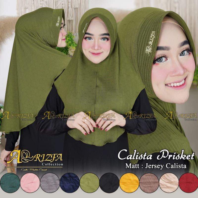 HIJAB BERGO PRISKET JERSEY SUPER ORI ARRIZFA