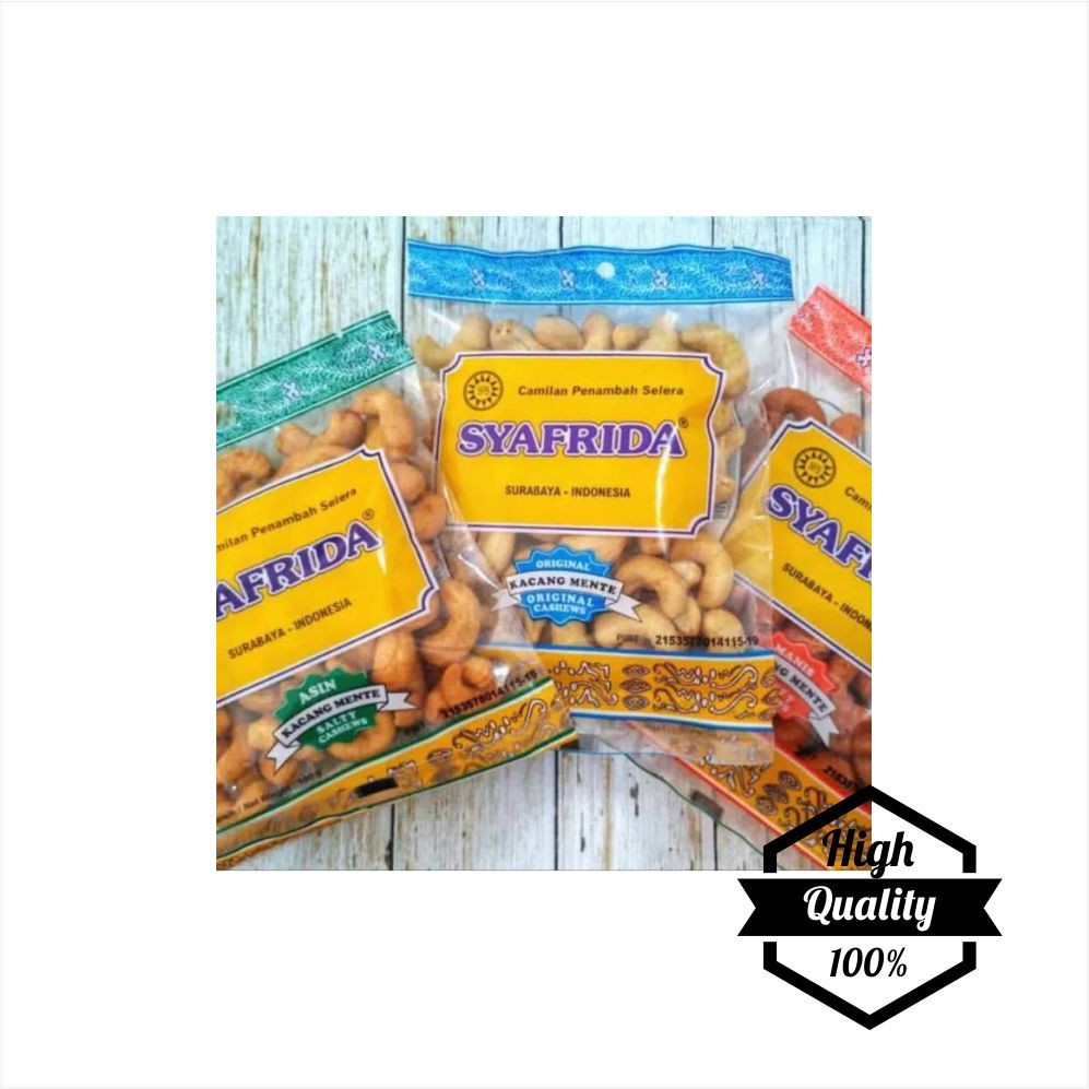 

Agen Syafrida Kacang Mete 200 Gr Asli