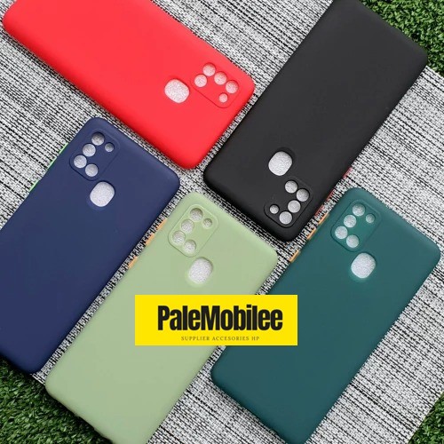CASE SAMSUNG A21S SOFTCASE CANDY MACARON SILICON CASE BAHAN SOFT SAMSUNG GALAXY A21 S