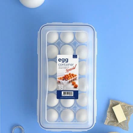 Lock n Lock Egg Dispenser HPL953 HPL955 / Lock&amp;Lock Wadah Telur 10pcs 18pcs holes