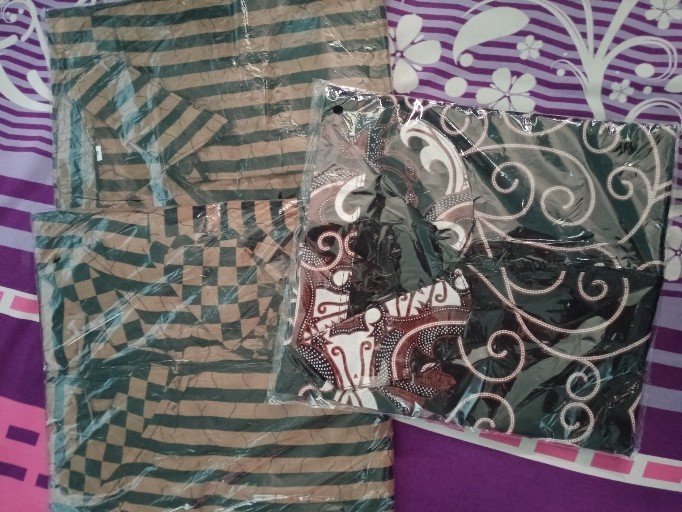 Maura Couple - Sania Ruffle Batik Couple Ori Ndoro Jowi Garansi Termurah Shopee - Batik Modern Solo