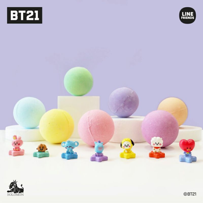 OFFICIAL BT21 JAPAN MASCOT BATH BALL