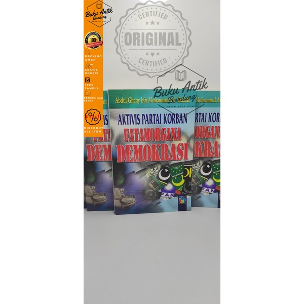 

Buku Original Aktivis Partai Korban Fatamorgana Demokrasi Abdul Ghany Bin Muhammad Ar-Rahhal